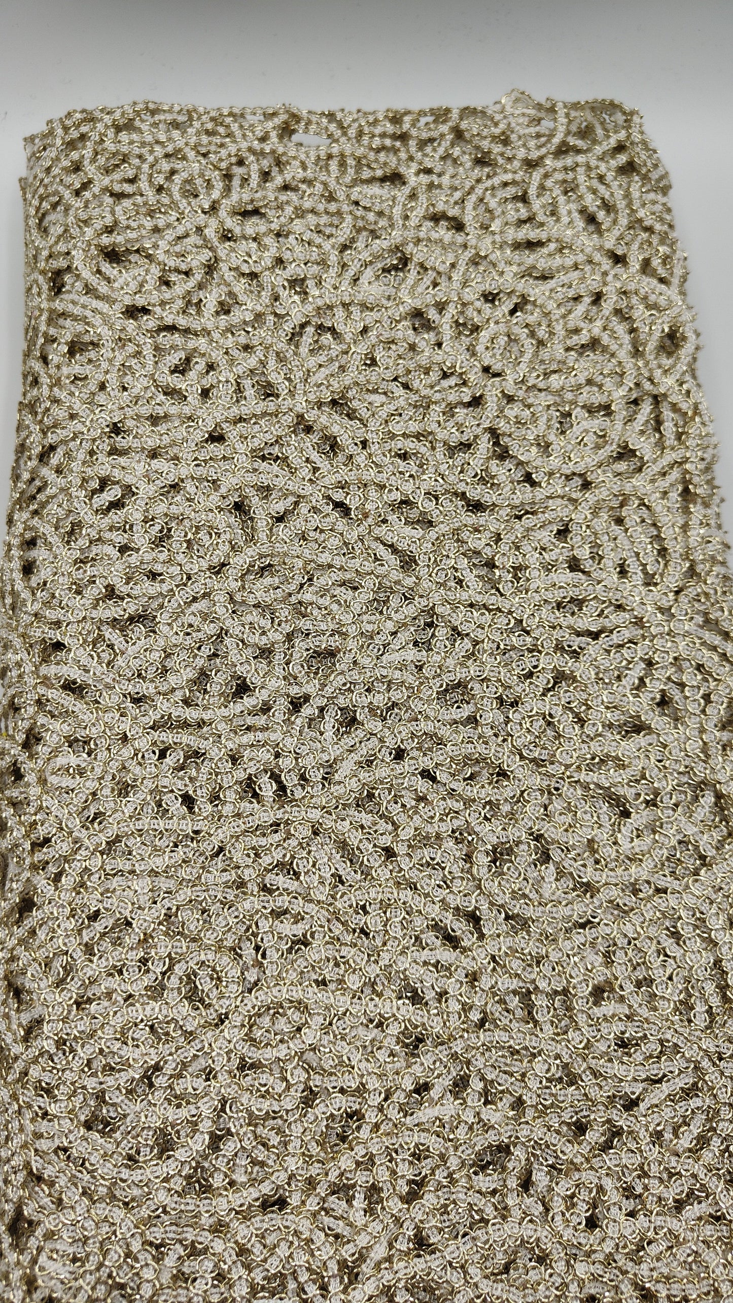 Macramè oro lurex