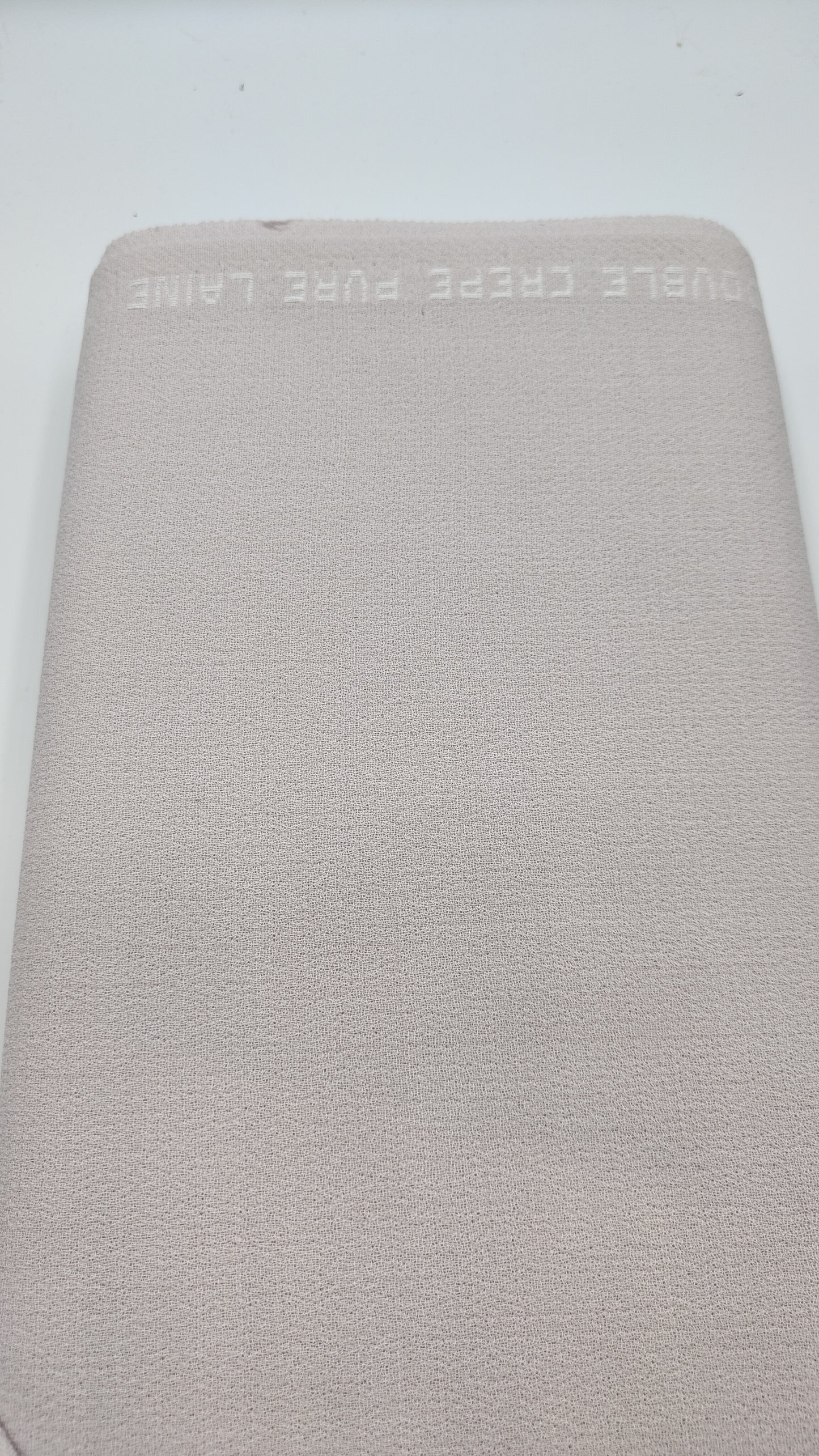 Tessuto Double Crepe Tinta Unita