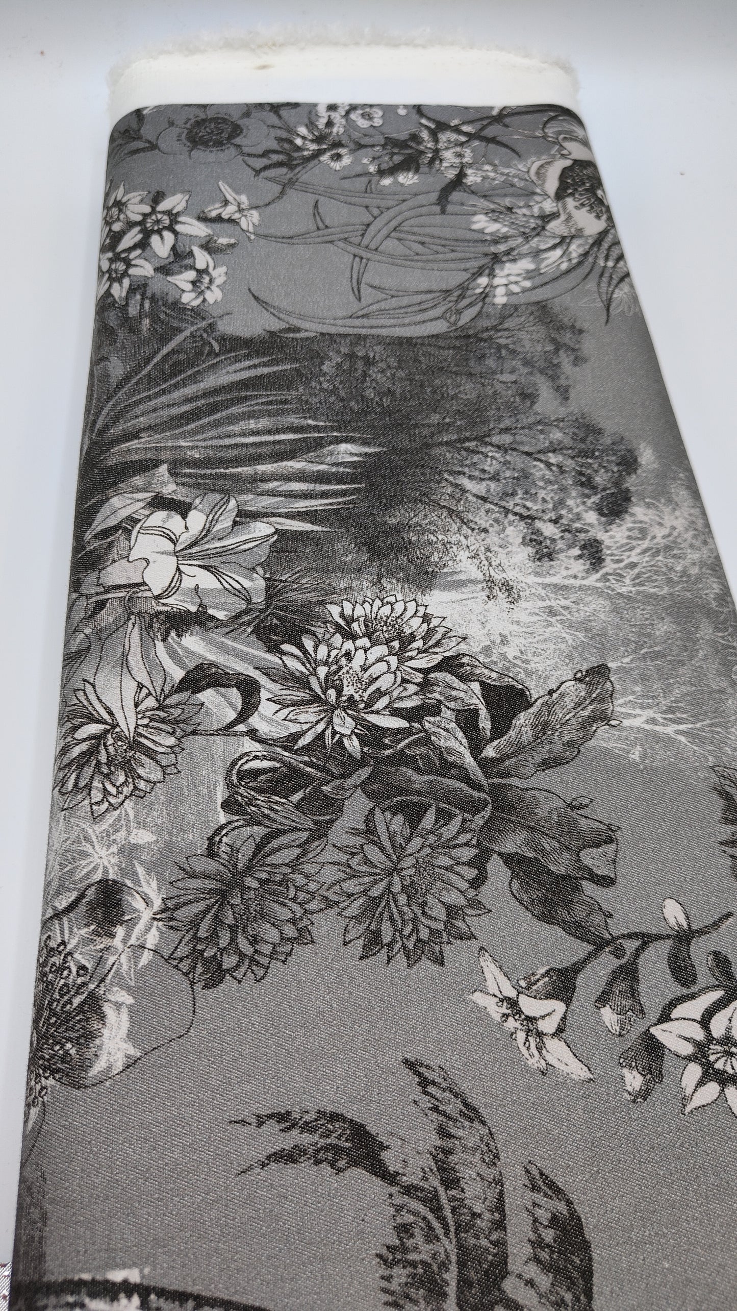 Tessuto Denim Stampato