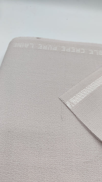 Tessuto Double Crepe Tinta Unita