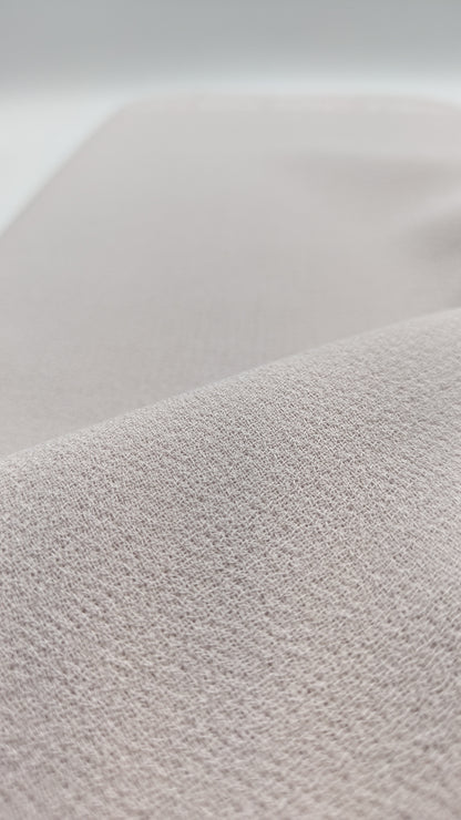 Tessuto Double Crepe Tinta Unita