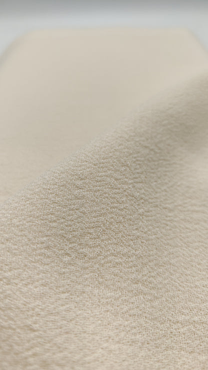 Tessuto Double Crepe Tinta Unita